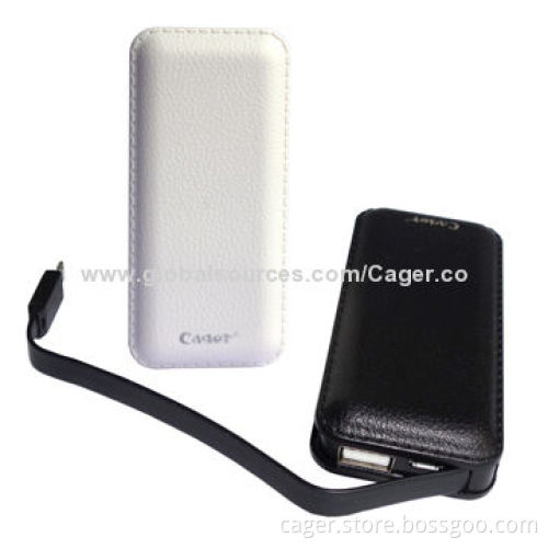 Mobile Power Banks, 5,200mAh Capacity, 1.5A Output